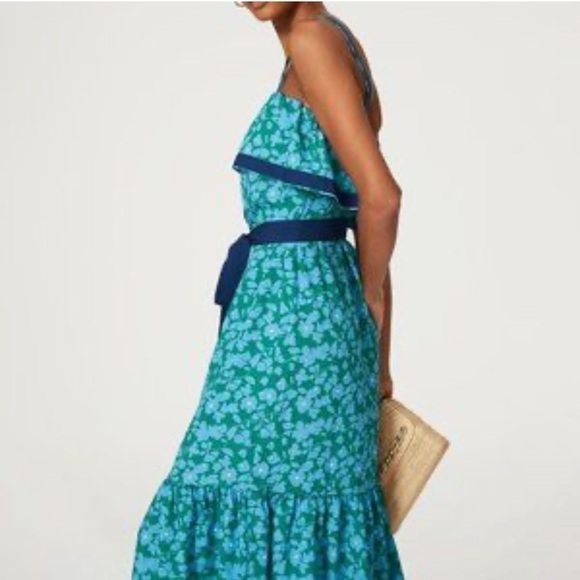 Derek Lam tiered floral midi flounce Dress 18447 - Picture 3 of 14